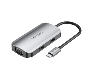 Vention USB-C MULTI-FUNCTIONAL 7 in 1 DOCKING STATION _devicestech.co.ke