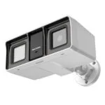 HIKVISION 3K Smart Hybrid Light Audio Fixed Bullet Camera DS-2CE18K0T-LFS side view-www.devicestech.co.ke