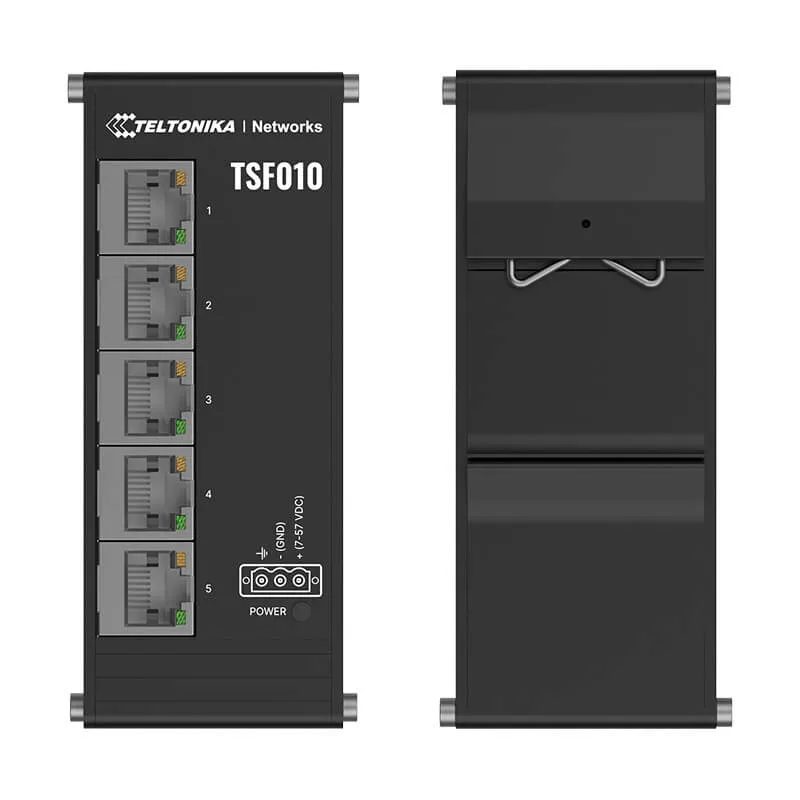 Teltonika TSF010 Unmanaged Industrial Ethernet Switch_devicestech.co.ke