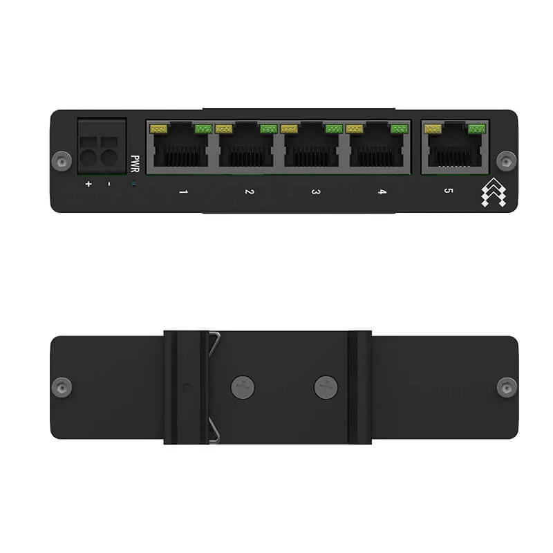 Teltonika TSW010 Industrial Unmanaged Ethernet Switch Ports-www.devicestech.co.ke
