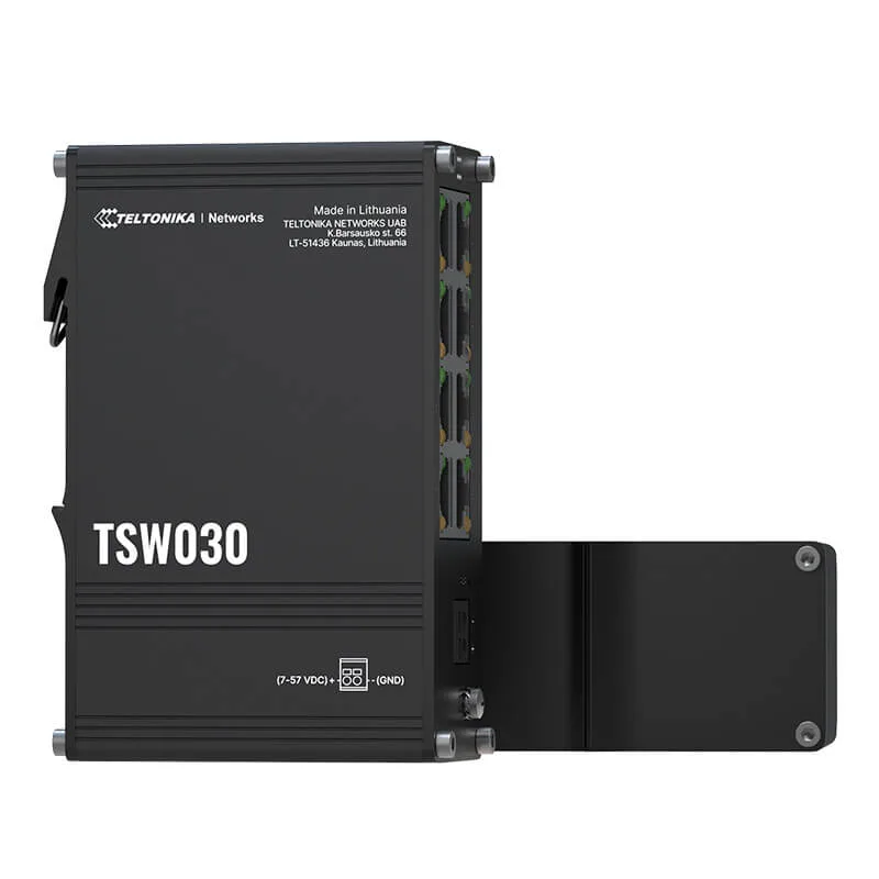 Teltonika TSW030 Industrial Unmanaged Ethernet Switch - Image 2