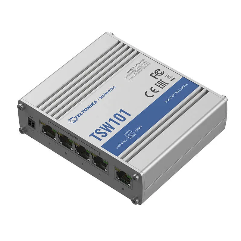 Teltonika TSW101 Automotive POE+ Gigabit Switch - Image 2