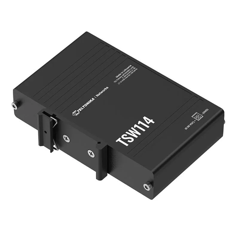 Teltonika TSW114 Industrial Unmanaged Gigabit Switch - Image 3