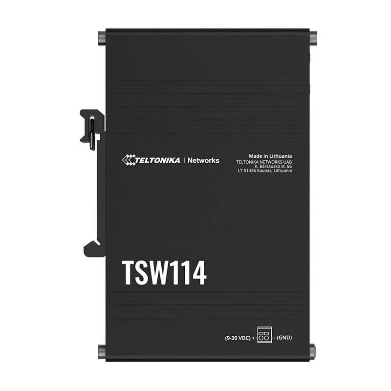 Teltonika TSW114 Industrial Unmanaged Gigabit Switch - Image 5