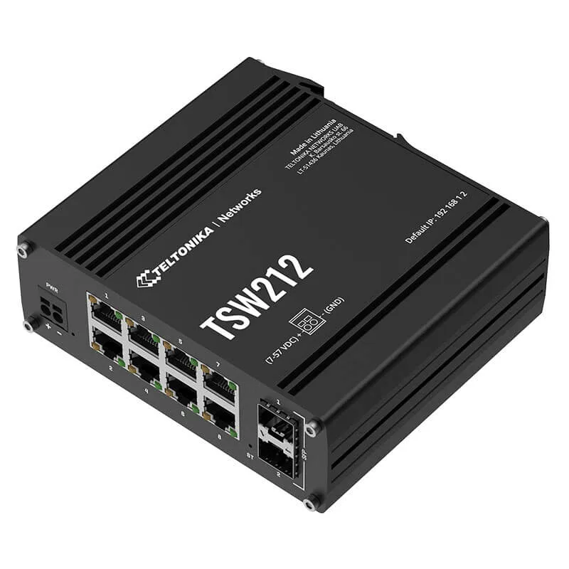 Teltonika TSW212 Industrial Managed Gigabit Switch_www.devicestech.co.ke