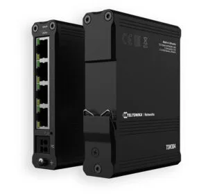 Teltonika TSW304 Industrial unmanaged Gigabit Switch FrontnBack_www.devicestech.co.ke