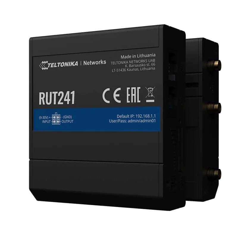 Teltonika RUT241 4G Industrial Wifi Router Side_www.devicestech.co.ke