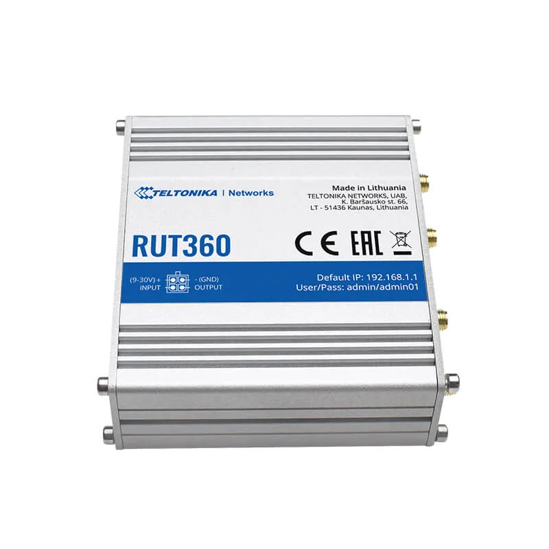 Teltonika RUT360 Industrial 4G LTE Router Side_www.devicestech.co.ke
