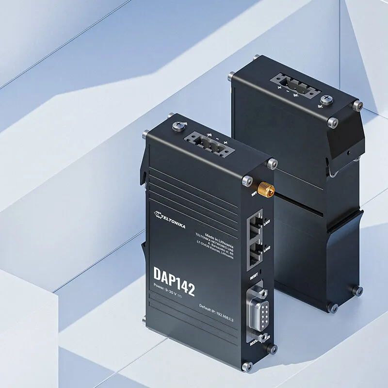 Teltonika DAP142 Industrial Wireless Access Point with RS232 Port Side_www.devicestech.co.ke