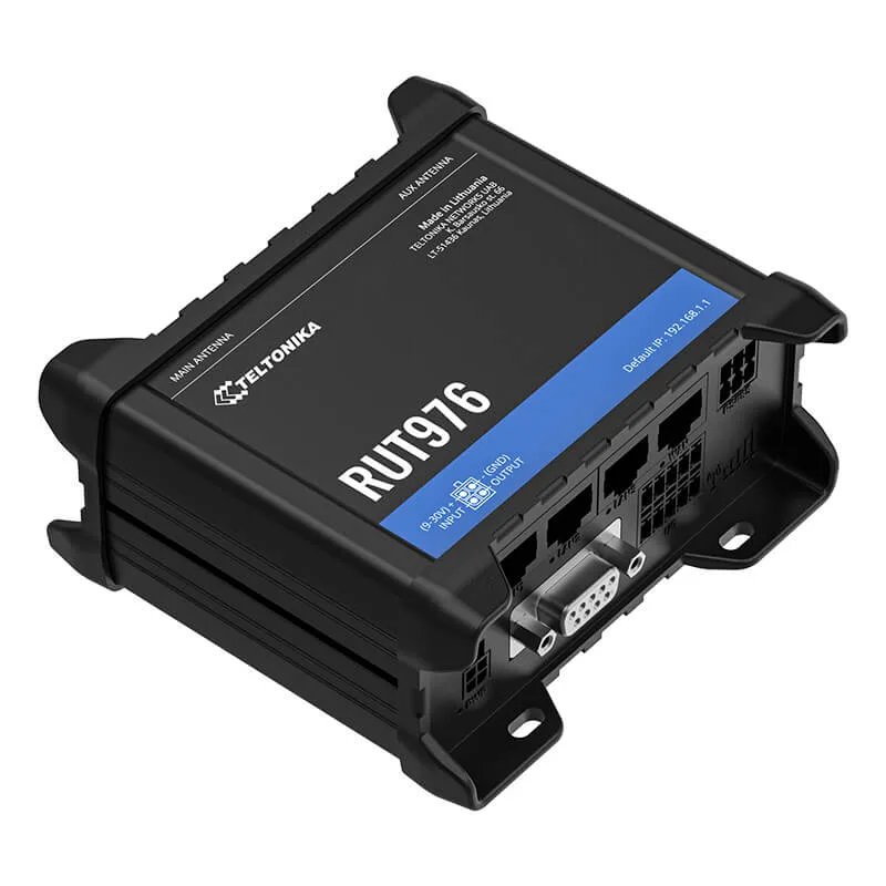 Teltonika RUT976 RedCap 5G Industrial Router with GPS_devicestech.co.ke