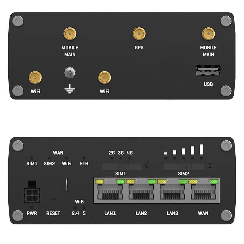 Teltonika RUTM11 CAT6 LTE 4G Industrial Router with GPS Ports_www.devicestech.co.ke