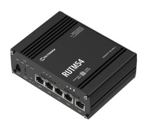 Teltonika RUTM54 5G eSIM Industrial Router with 5 GbE Ports with Telit Modem_www.devicestech.co.ke