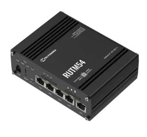 Teltonika RUTM54 5G eSIM Industrial Router with 5 GbE Ports with Telit Modem_www.devicestech.co.ke