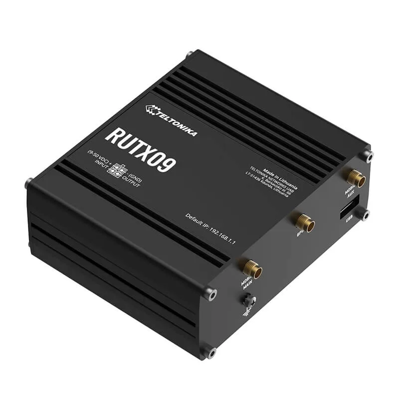 Teltonika RUTX09 LTE-A 4G Industrial Gigabit Router with Dual Sim Back_www.devicestech.co.ke