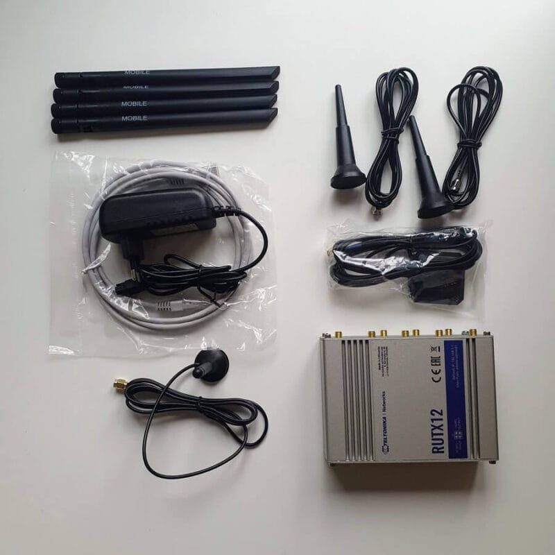 Teltonika RUTX12 Dual LTE 4G CAT6 dual-band Industrial Router with GPS and Bluetooth - Image 6