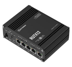 Teltonika RUTX12 Dual LTE 4G CAT6 dual-band Industrial Router with GPS and Bluetooth_www.devicestech.co.ke