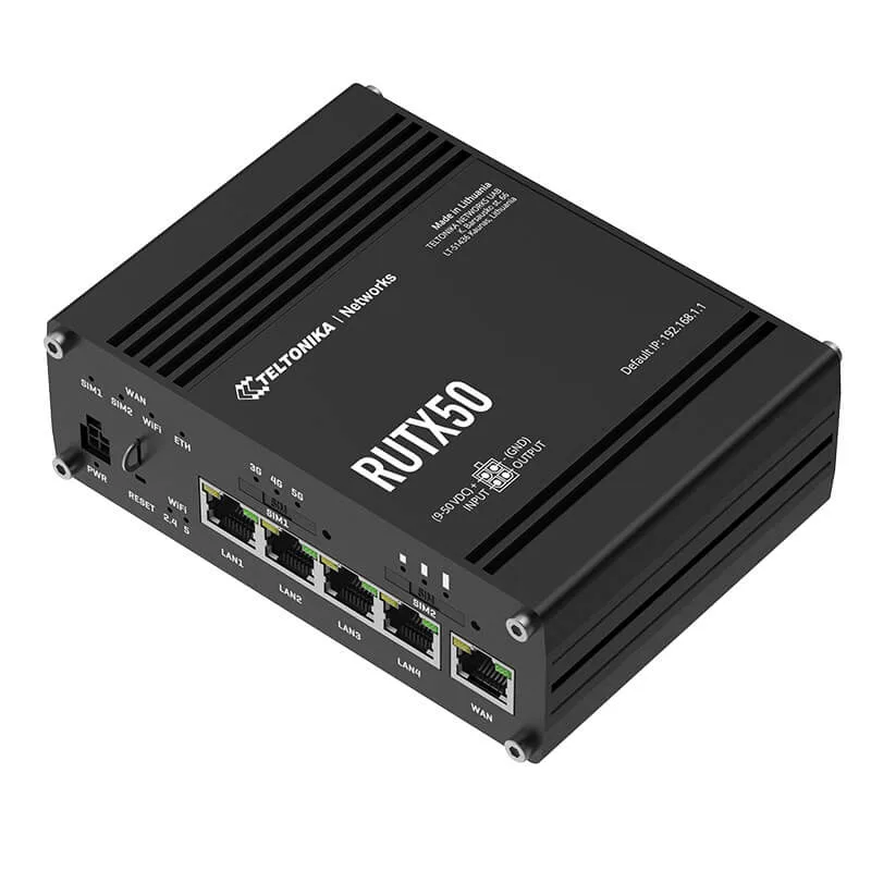 Teltonika RUTX50 Industrial 5G Router_www.devicestech.co.ke