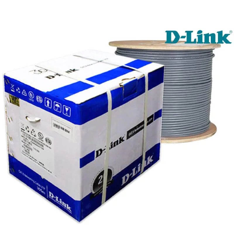 D-Link Cat6 UTP 24AWG PVC Cable Roll 305m_www.devicestech.co.ke