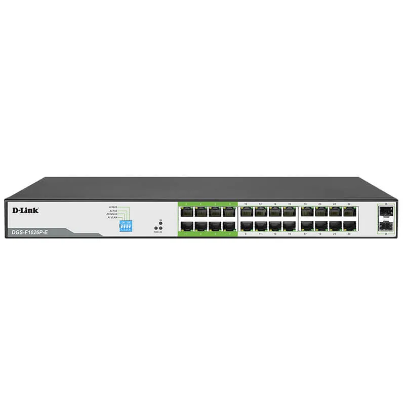 D-Link DGS-F1026P 26-Port POE+ Gigabit Unmanaged Switch_www.devicestech.co.ke