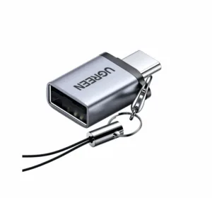 GREEN USB-C Male to USB-A 3.0 Female Adapter _devicestech.co.ke 1