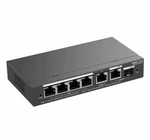 Ruijie Reyee RG-ES206GS-P 6-Port Gigabit Smart Cloud Managed PoE Switch Back Switch_www.devicestech.co.ke
