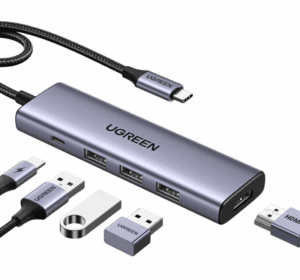 UGREEN 5-in-1 USB-C Multifunction Adapter - CM511_devicestech.co.ke 1