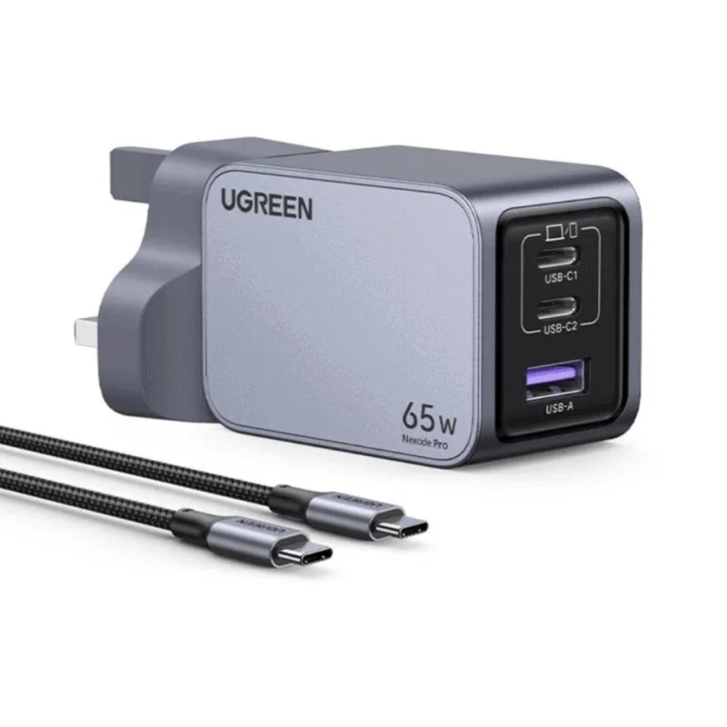 UGREEN Nexode Pro 65W 3-Port GaN _devicestech.co.ke 1