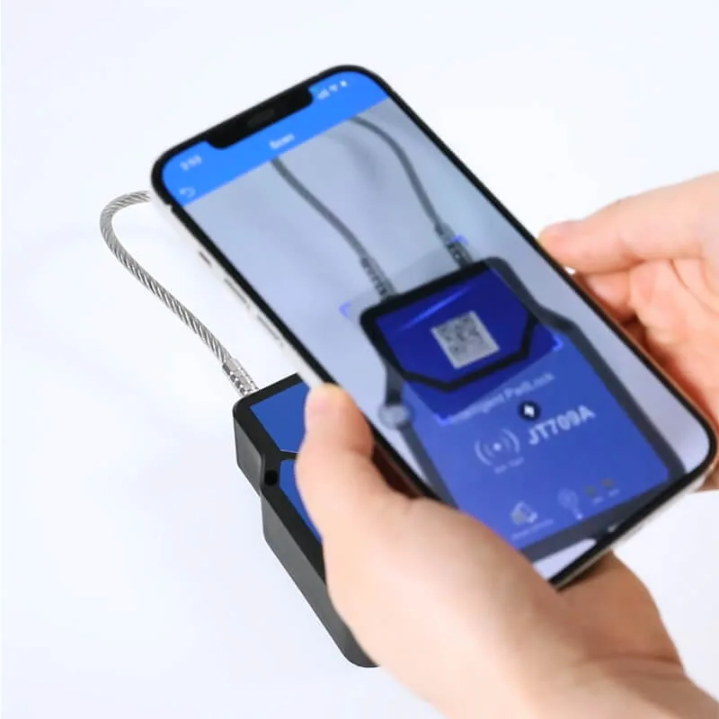 Jointech JT709 Seal Lock with GPS tracking system QR Code_www.devicestech.co.ke