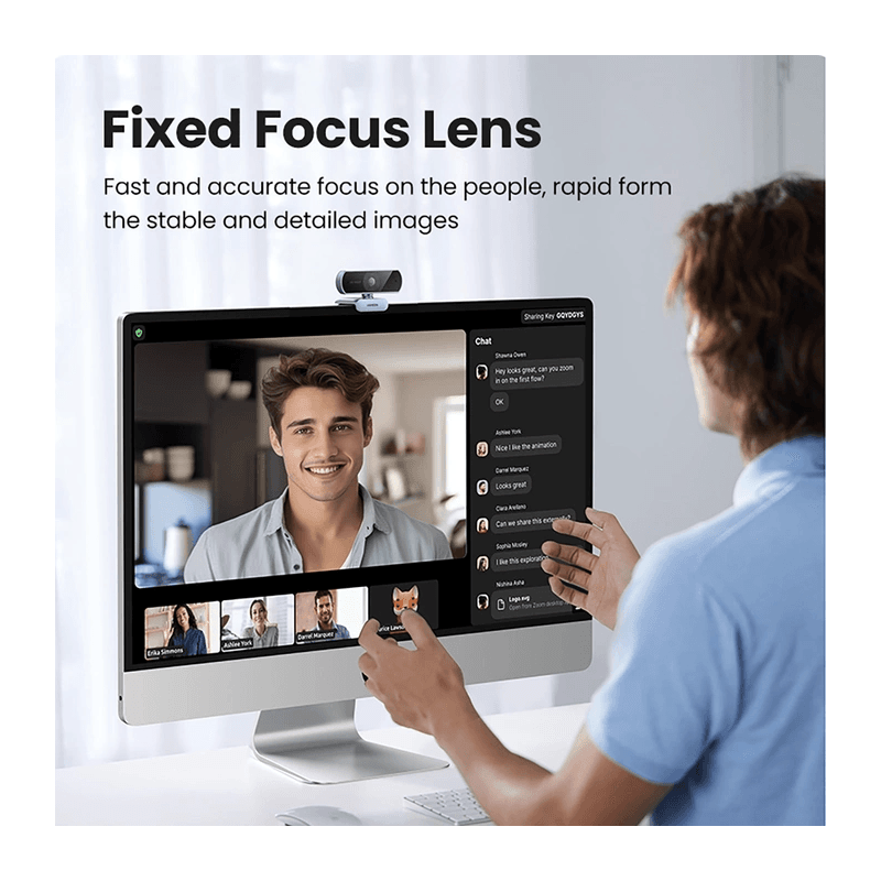 Ugreen CM678 USB HD webcam - Image 3