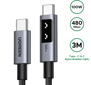 UGREEN L509 Uno USB-C to USB-C PD Fast Charging Cable 3m- UG-35513
